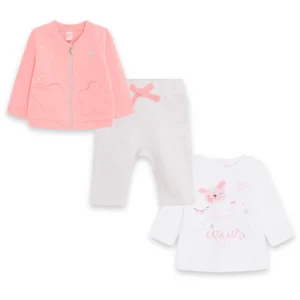 conjunto-3-piezas-felpa-y-punto-4-1.webp Conjunto 3 piezas felpa y punto rosa "Baby Circus" Tuc Tuc