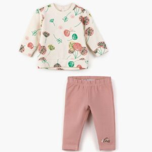 53055-Conjunto estampado "Flor de León" Löis