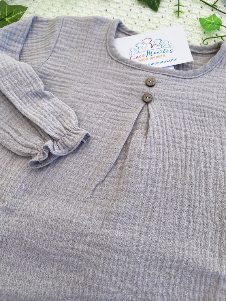 Conjunto Pololo "Módena" gris Calamaro - Imagen 4