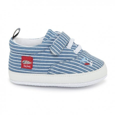 Deportiva Denim Rayas niño "Little Pirates" Tuc Tuc - Imagen 2