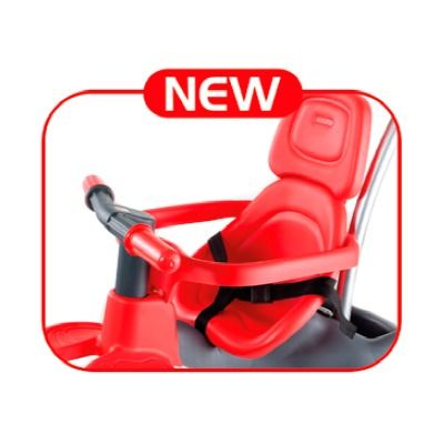 Triciclo Urban Trike Soft Rojo Molto - Imagen 7