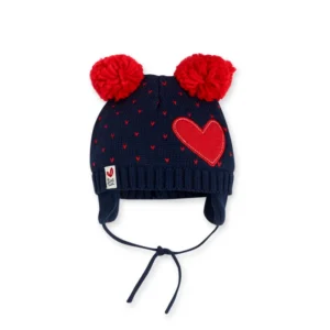 Gorro tricot azul niña "Mini Traveller" Tuc Tuc