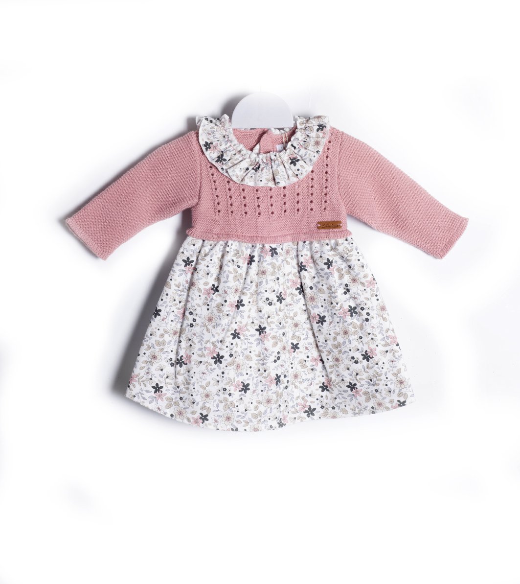 1200911-Vestido Punto Tela "Marbella" La Ponderosa