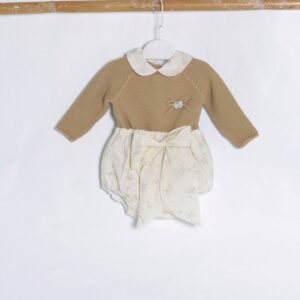 1100602-Conjunto braga "Flores" La Ponderosa