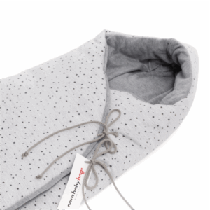 Saco Arrullo Capucha "Multistar" gris Nora Baby Bags