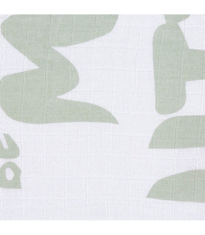 Muselina Pack 3 "Blanket Spoo Oliv" Lässig - Imagen 5
