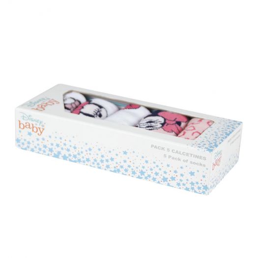 2200007754-Pack 5 Calcetines "Minnie Mouse" Cerdá - Imagen 2