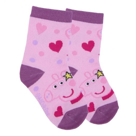 2200007756-Pack 5 calcetines "Peppa Pig" Cerdá - Imagen 4