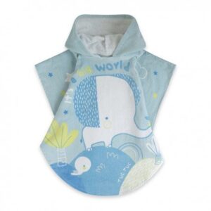 poncho-elefante-nino-azul-so-cute.jpg Poncho elefante niño "So Cute" Tuc Tuc