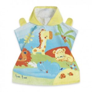 poncho-estampado-nino-amarillo-hi-sunshine.jpg Poncho estampado amarillo "Hi! Sunshine" Tuc Tuc