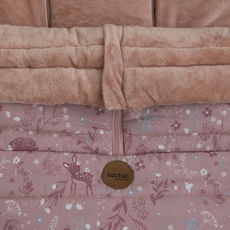 Saco Evolutivo 0-4 "Little Forest" rosa Tuc Tuc - Imagen 5