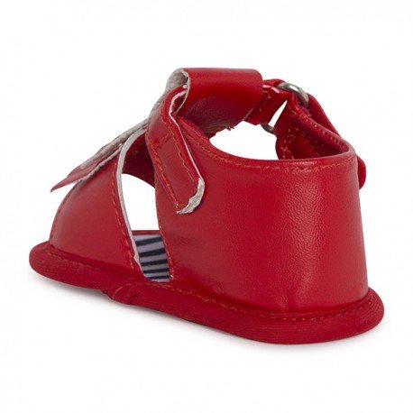 11329943-Sandalias Polipiel Flecos niña rojas"Little Pirates" - Imagen 2