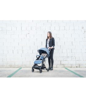 Silla Paseo "Tacca" gris/azul - Imagen 16