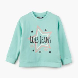 51951-Sudadera "Estrellas" Verde Löis