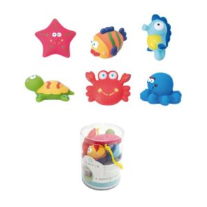 TL811-1-Bote 6 Juguetes Baño "Marine" Olmitos