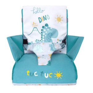 Trona portatil "Hello Dino" azul Tuc Tuc