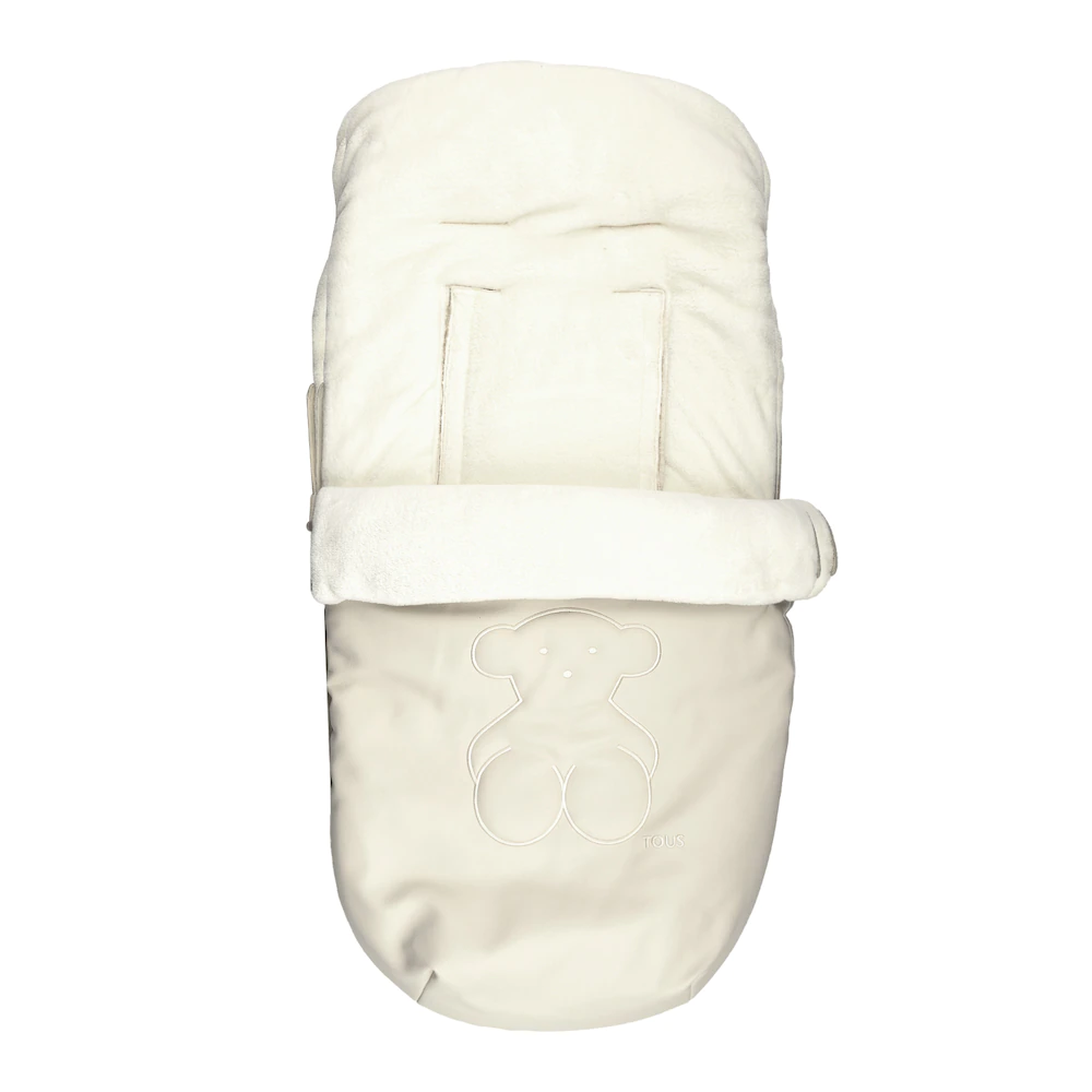 1702-Saco Universal Silla Paseo Polipiel Beige Tous Baby
